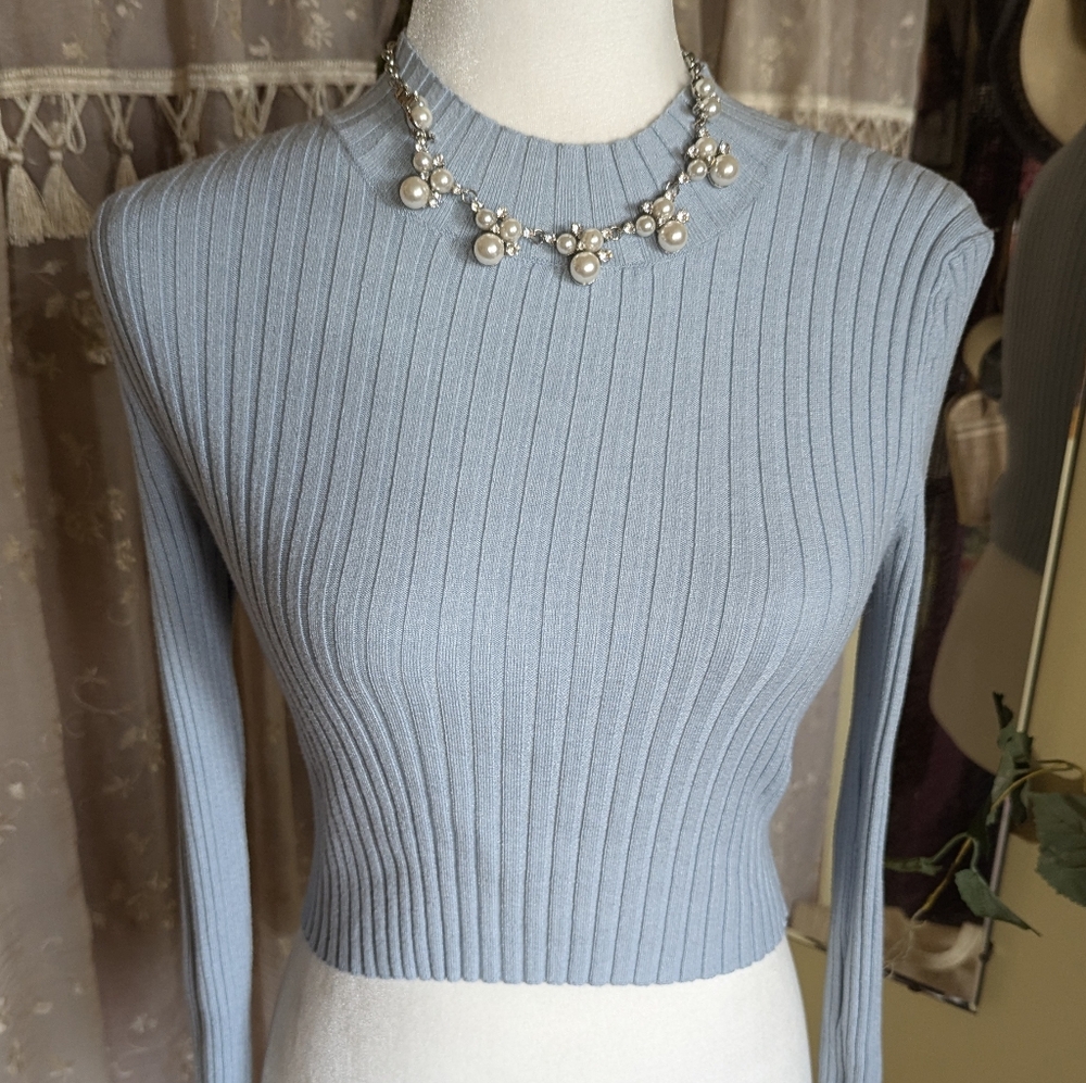 Unbranded | Tight Ribbed Crop - Picture 7 of 8